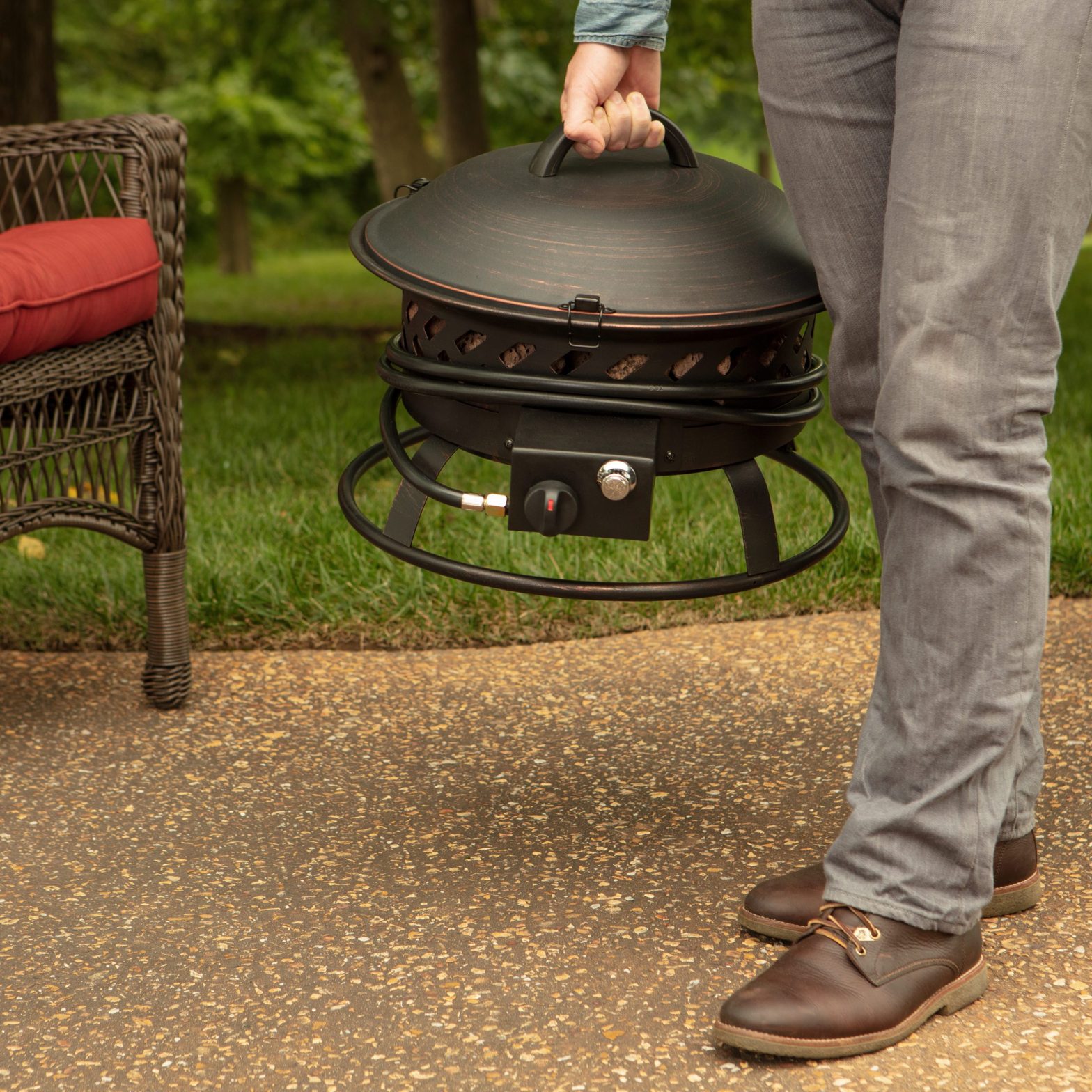 Mr. Bar-B-Q Portable Outdoor Fire Pit Review